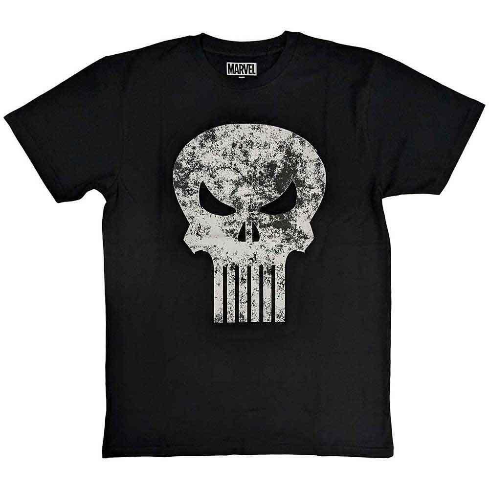 Marvel Comics Unisex T Shirt Punisher Distressed Logo